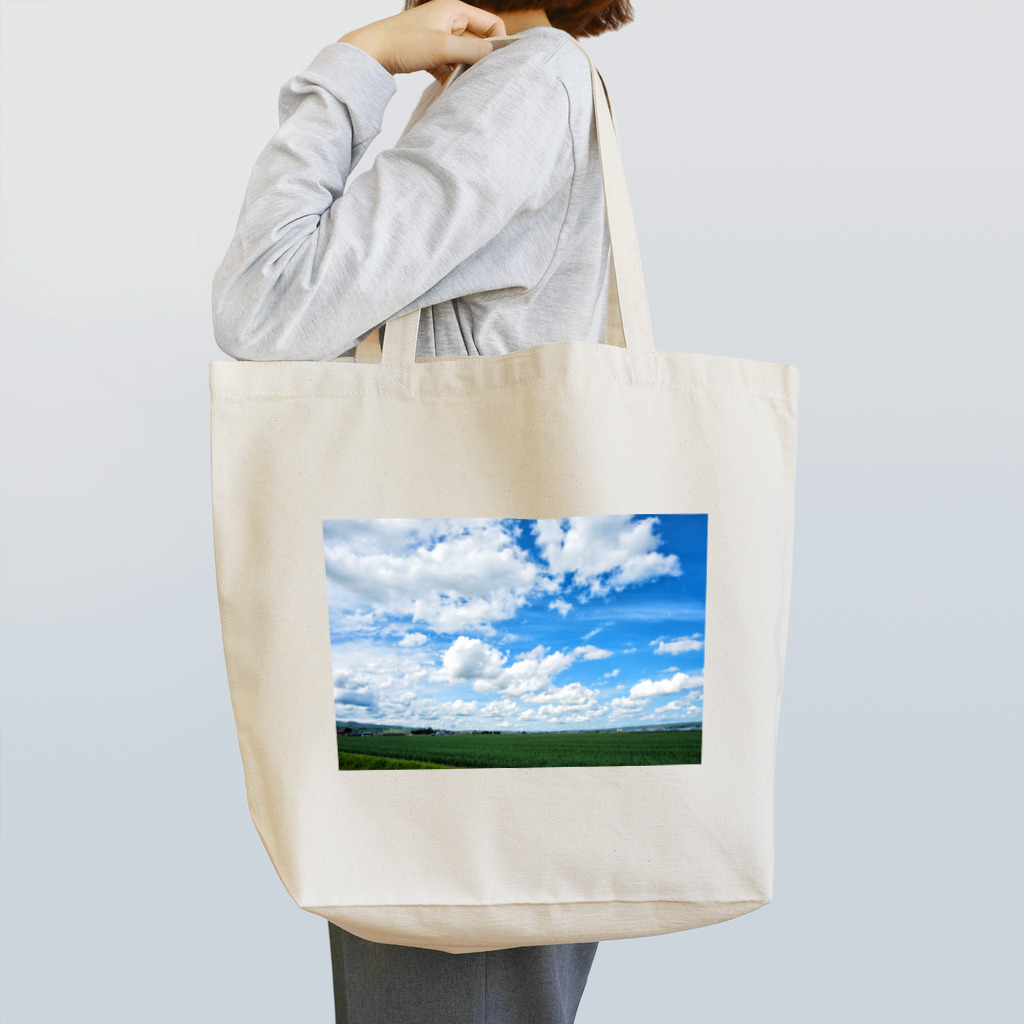 nekonote0の青い空 Tote Bag