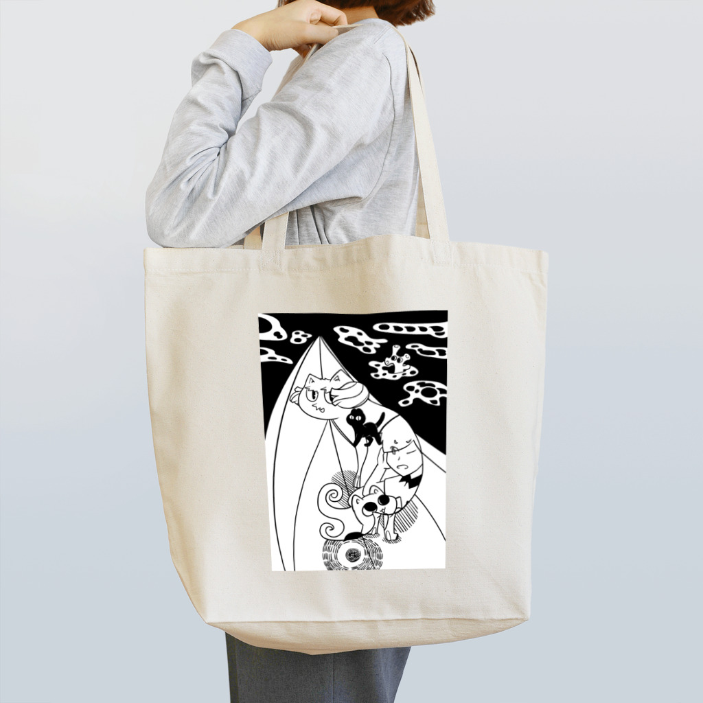 Animaru639のThe and of Cats-004 Tote Bag