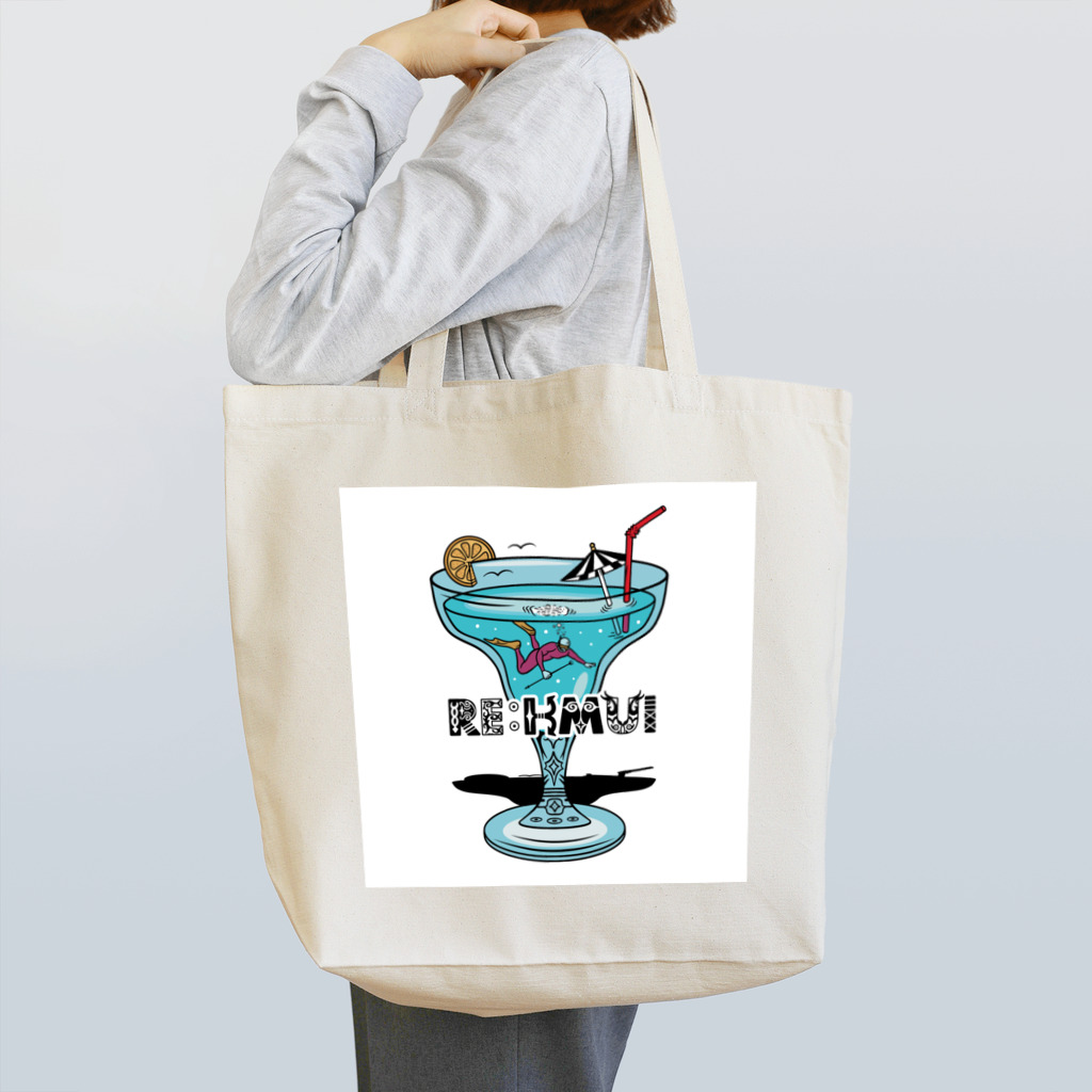 Re:kmui-レプンカムイ-のTropical Dive Tote Bag