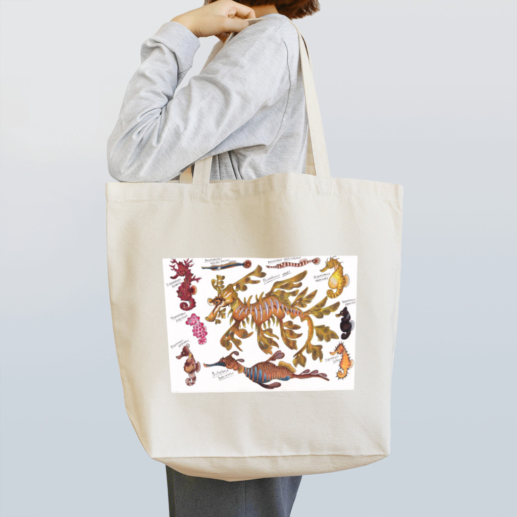 海のお土産屋さんのヨウジウオ図鑑 Tote Bag