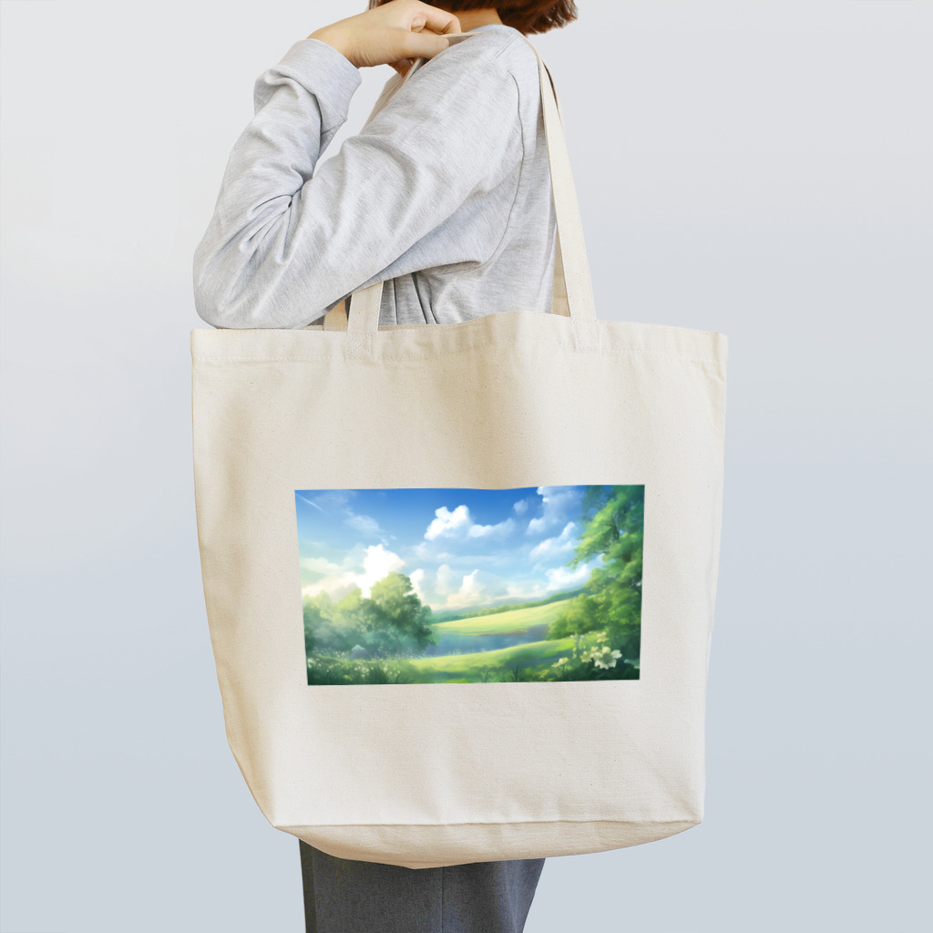 Solanine-ProjectのInvigorating Sky Tote Bag