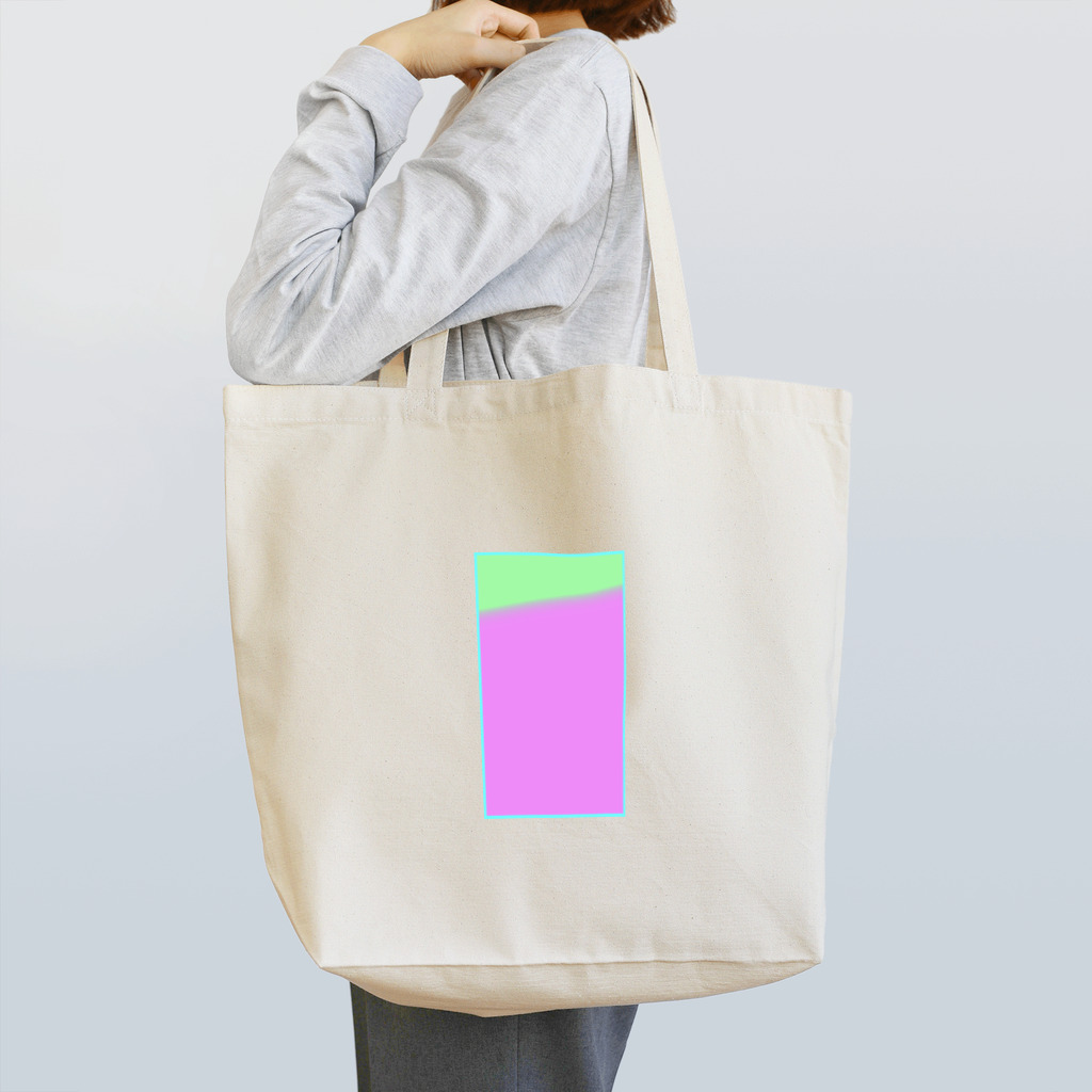 鯖いTシャツ屋さんのグラデーションアース・シンプル Tote Bag