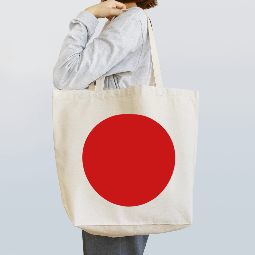 お絵かき屋さんの日本の国旗 Tote Bag