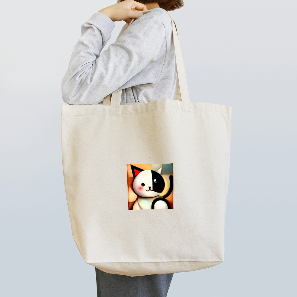 T2 Mysterious Painter's ShopのMysterious Cat トートバッグ