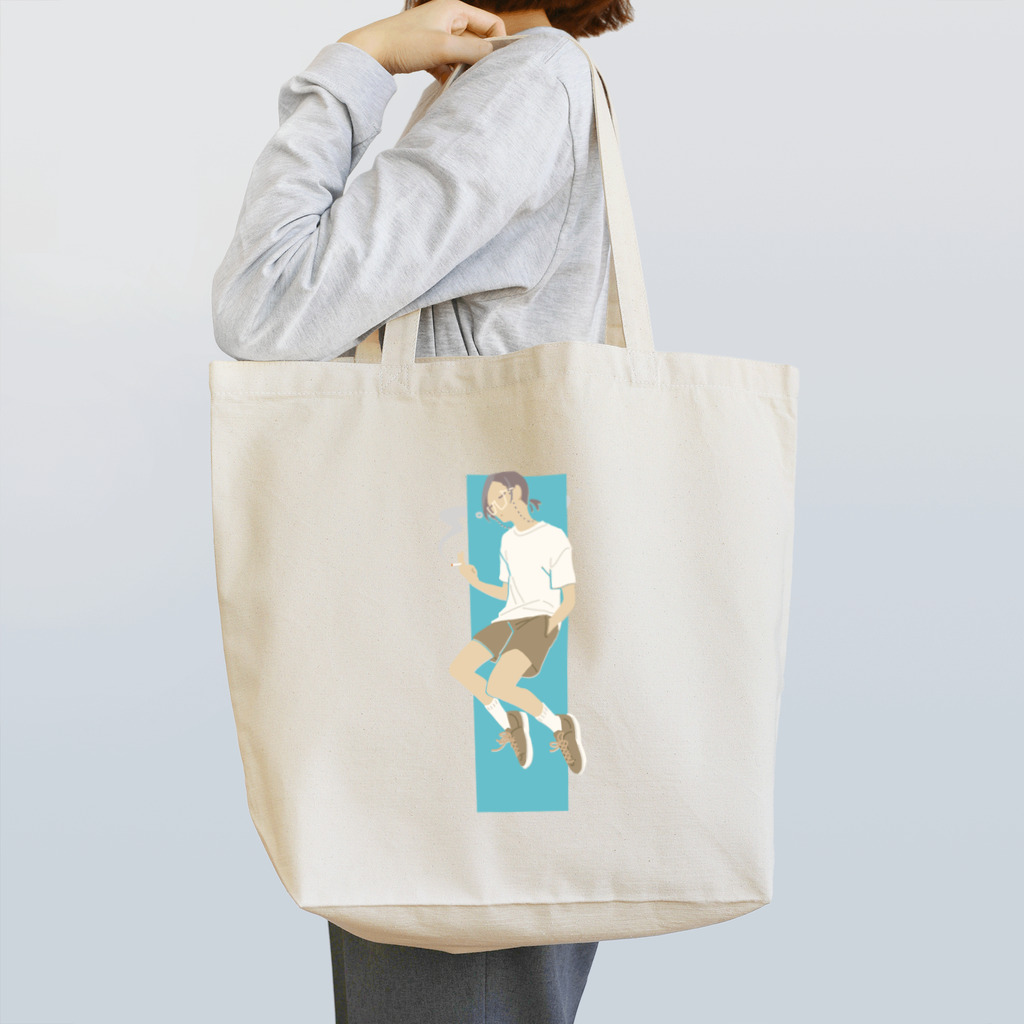 蒼の”いつかぶり”の水色 Tote Bag