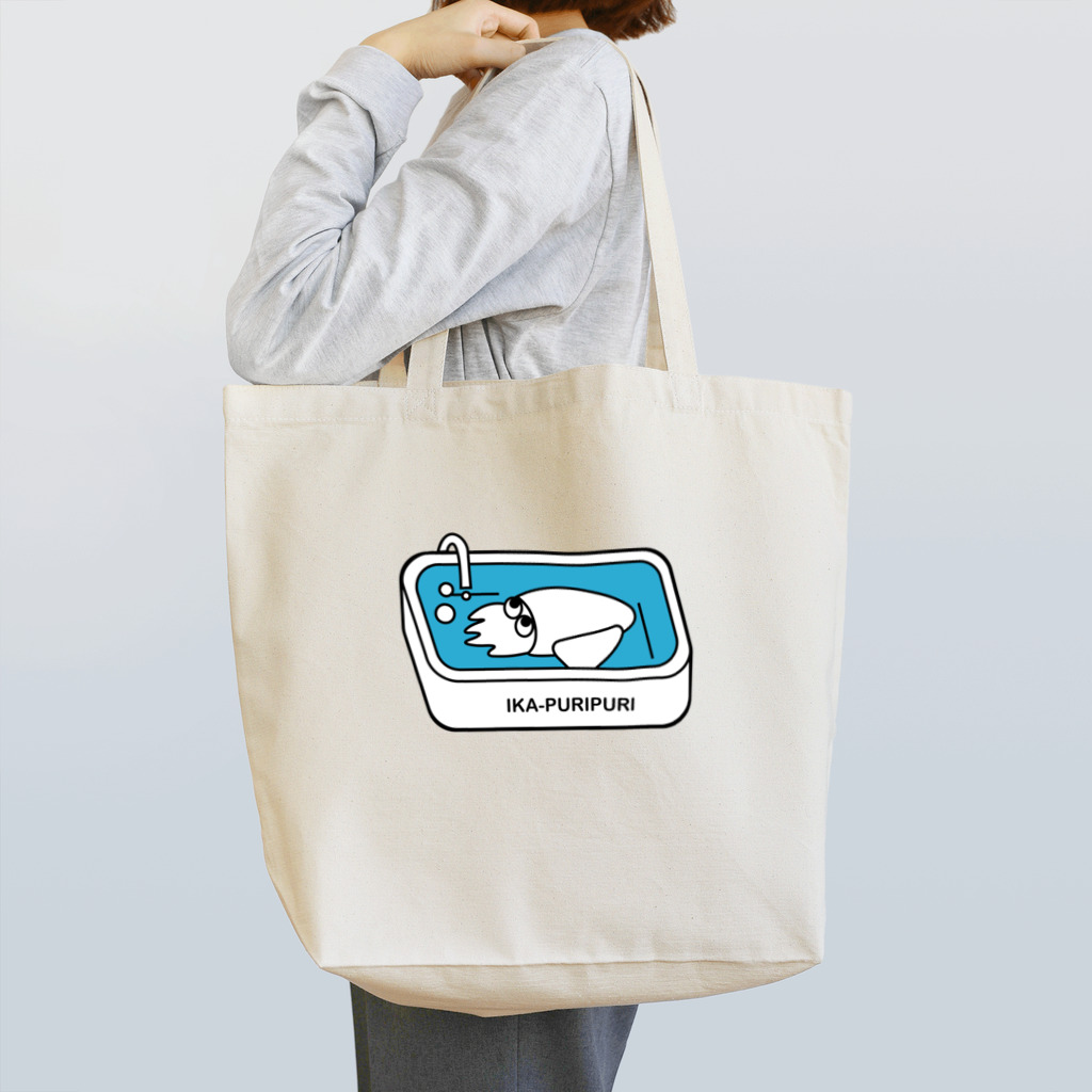 momopukuのイカプリプリ Tote Bag