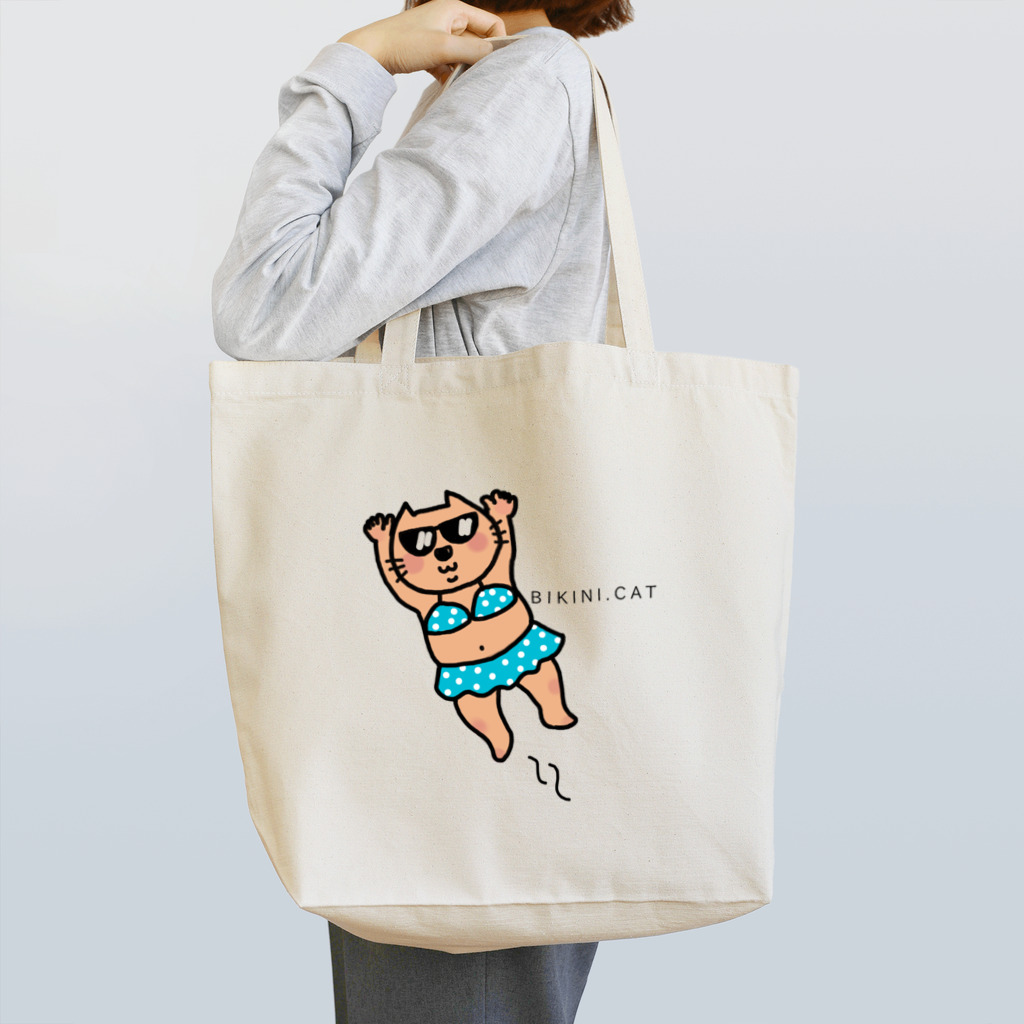 BIKINI.CATのビキニCATさん Tote Bag