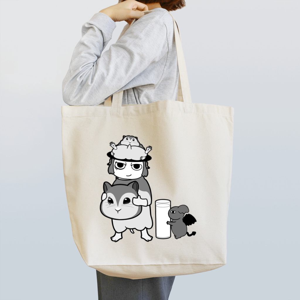 にゃはは♪屋の＊コラボ＊あれっ？クスッ（カレゴ版）からお帰りばーじょん・改・全員“スター” Tote Bag