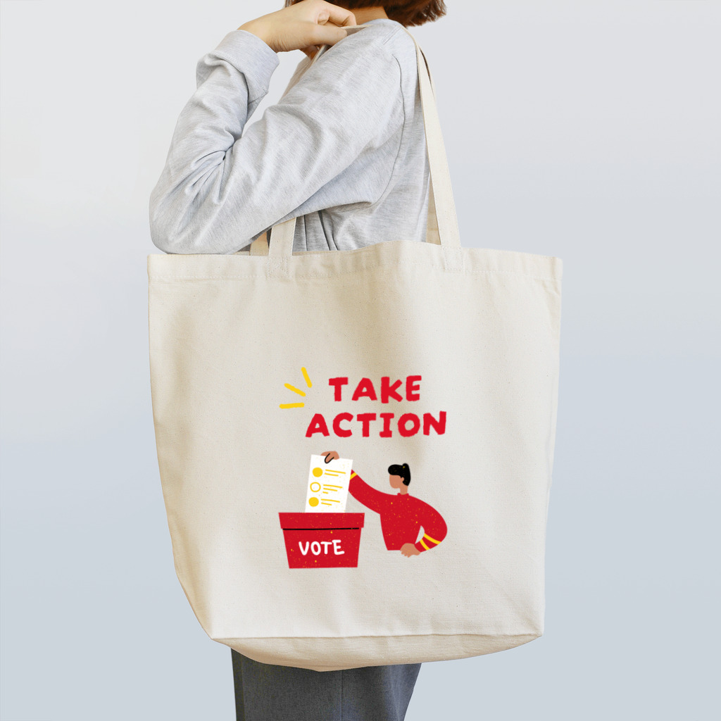 GG Voice & ActionのTake Action トートバッグ