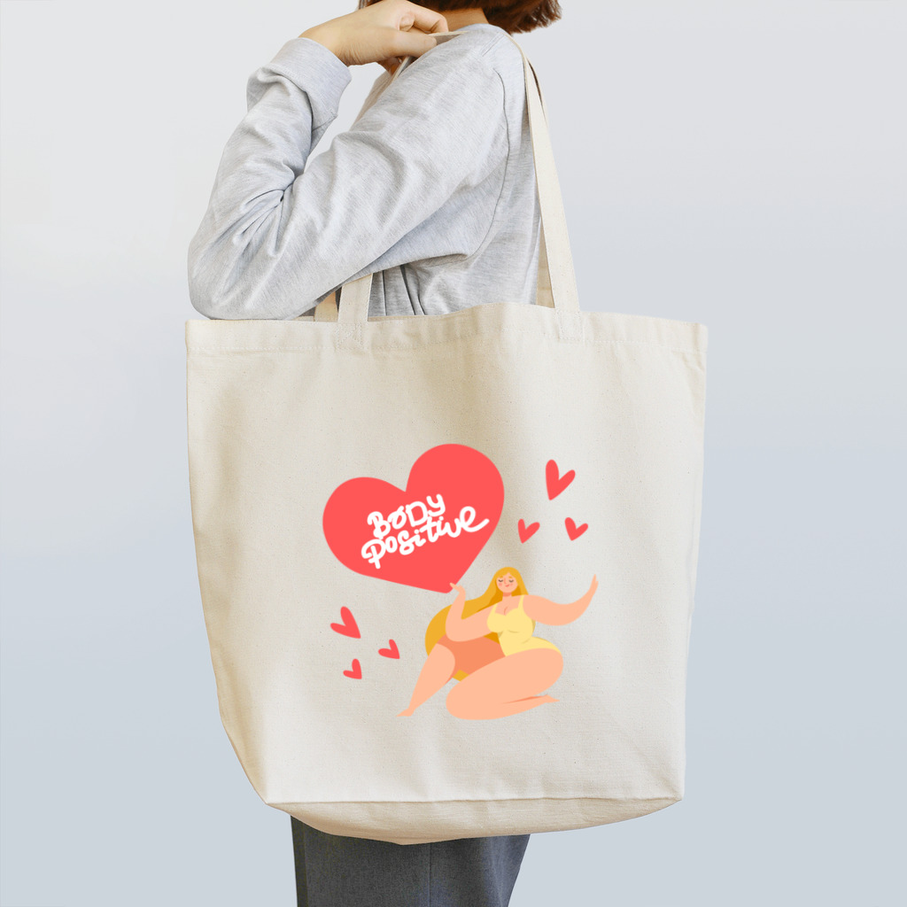 GG Voice & ActionのBody Positive Tote Bag