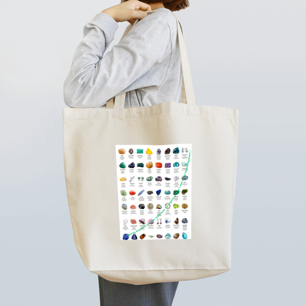 Shop Miwa1 のCrystal▱◼︎◻︎Day Tote Bag
