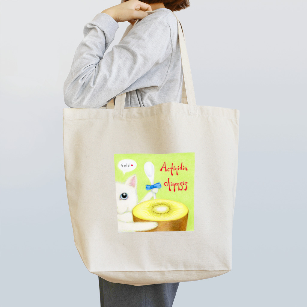 MiyusicStoreのマタタビGold Tote Bag