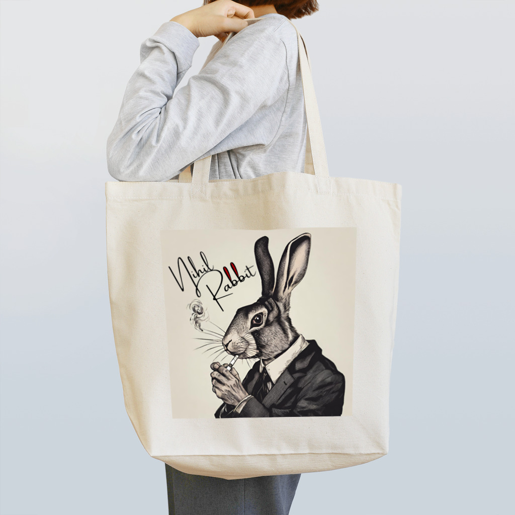 ニヒルうさぎ屋さんのニヒルうさぎ Ⅰ Tote Bag