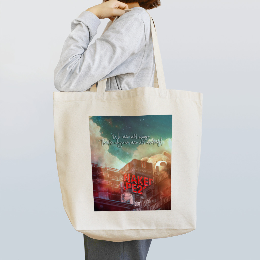 naked ape SUZURI店の廃墟ベア Tote Bag