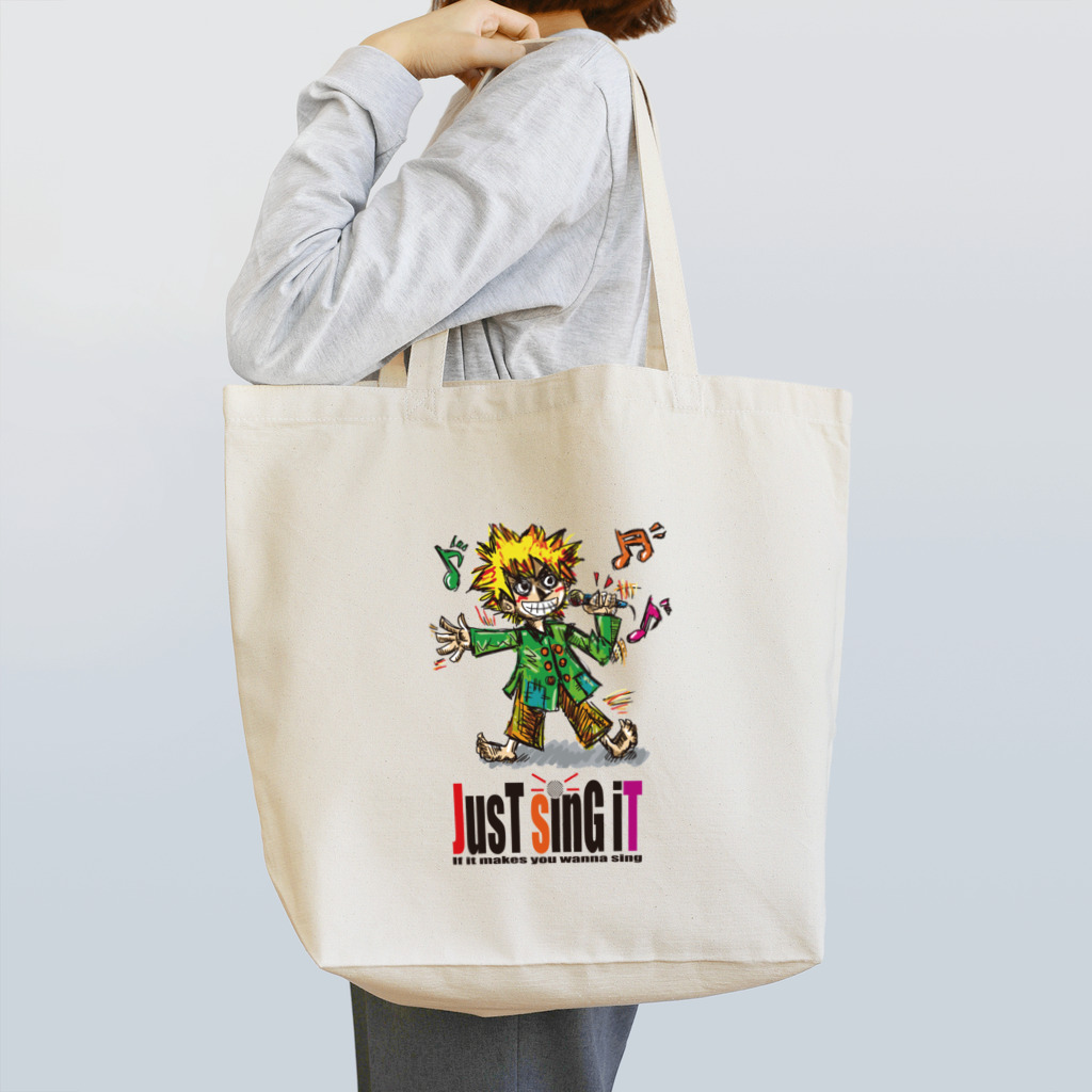 A2CのJUST SING IT Tote Bag