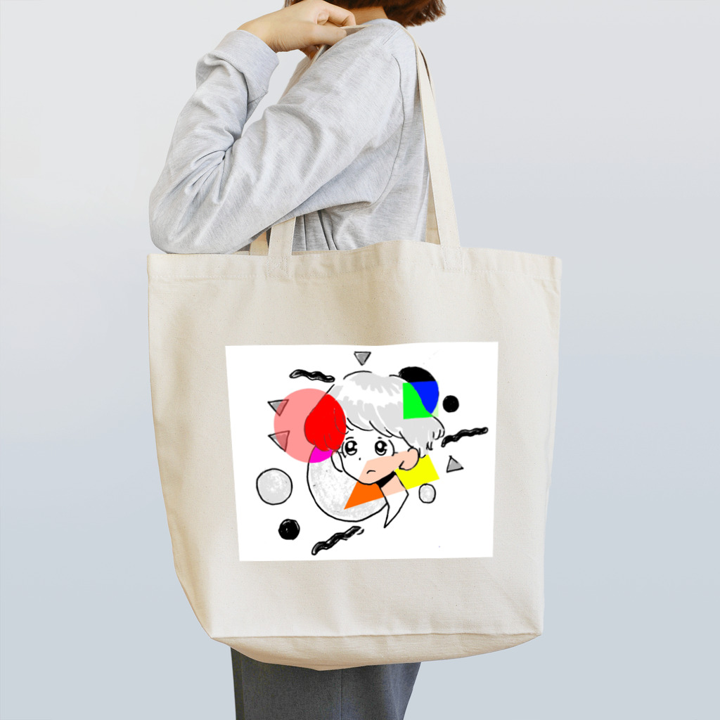 にこにこマーケットの少女漫girl Tote Bag