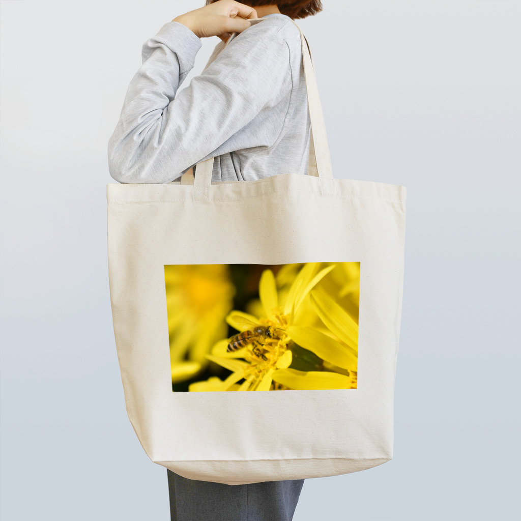 garyuの花と蜂 トートバッグ