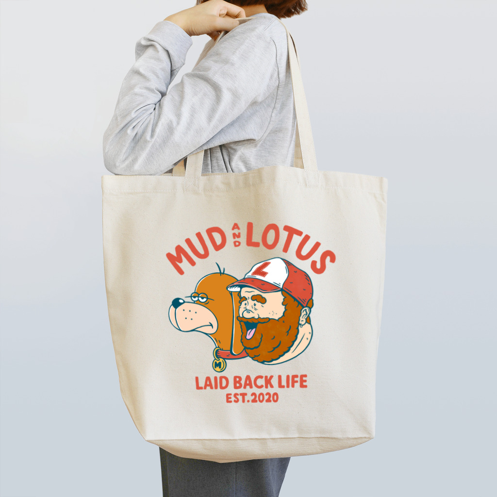 MUD AND LOTUSのMUD AND LOTUS-TOTE BAG Tote Bag