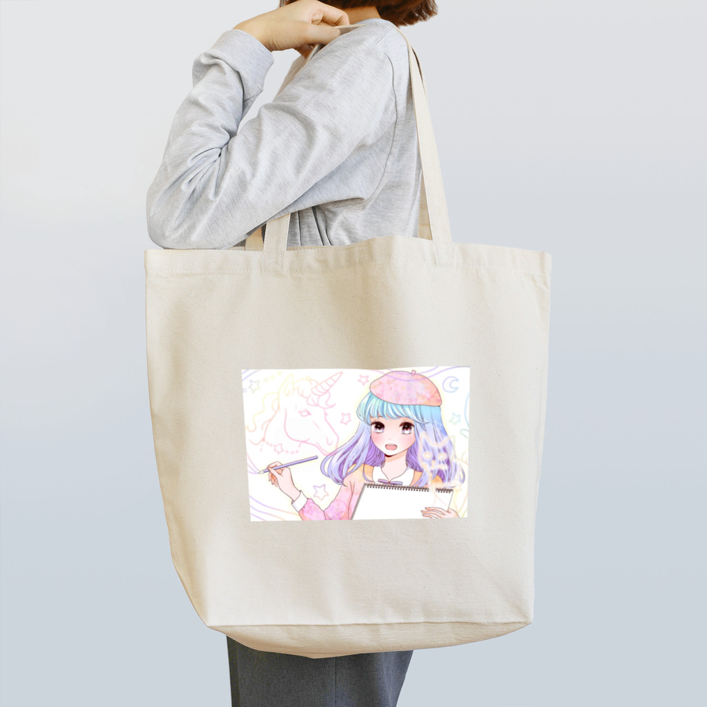 ꜀(.௰. ꜆)꜄もふもふ屋の妄想✩世界 Tote Bag