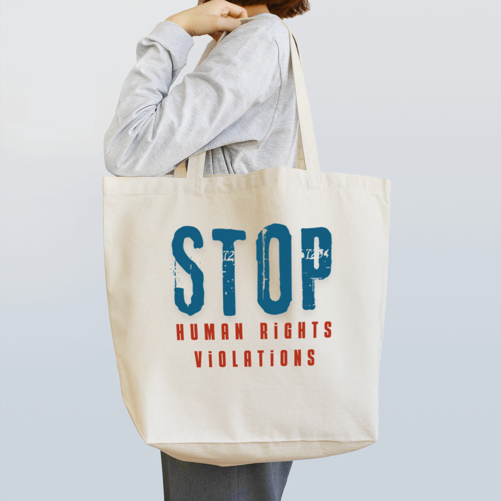 chataro123のStop Human Rights Violations トートバッグ