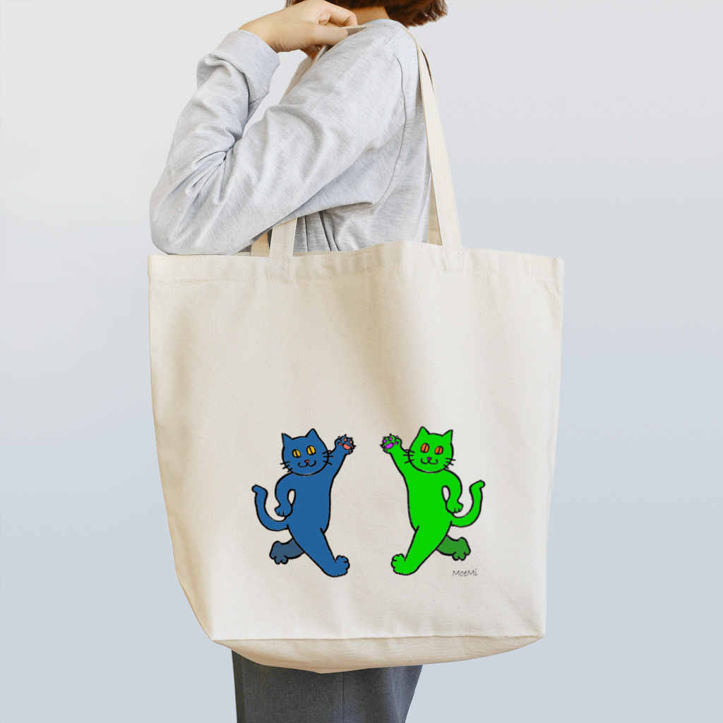 odensokoのねこ２ひき Tote Bag