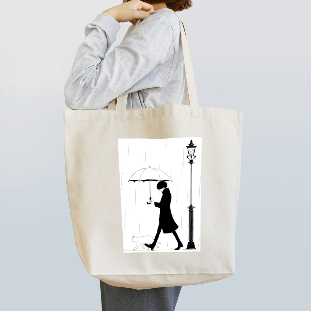 かなおか。の雨の日 Tote Bag