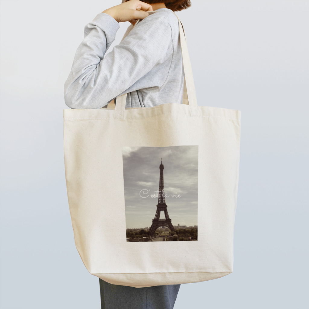 mumuのパリのエッフェル塔 Tote Bag