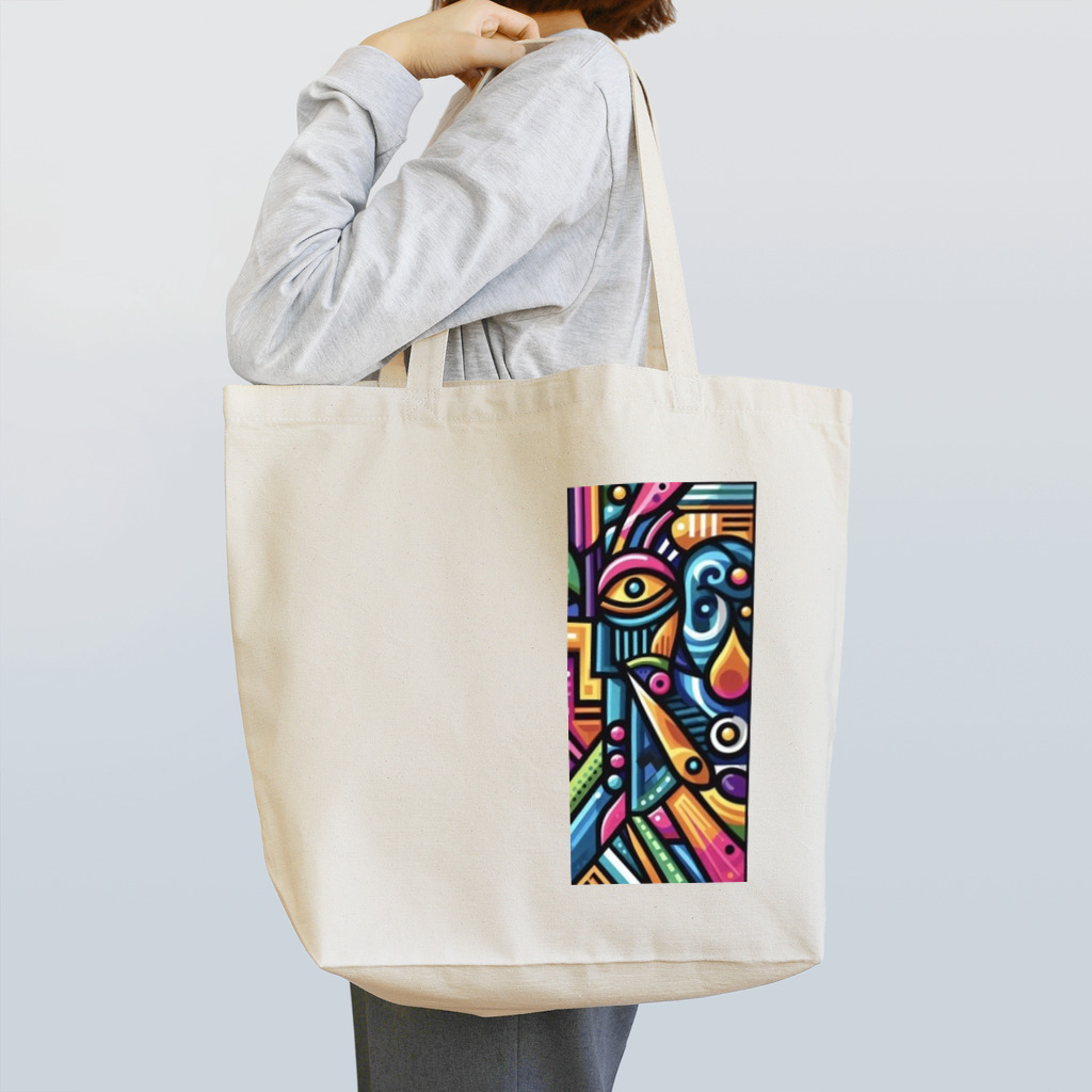 いろいろTOSIVOの不思議でユニークなカラフルデザイン Tote Bag