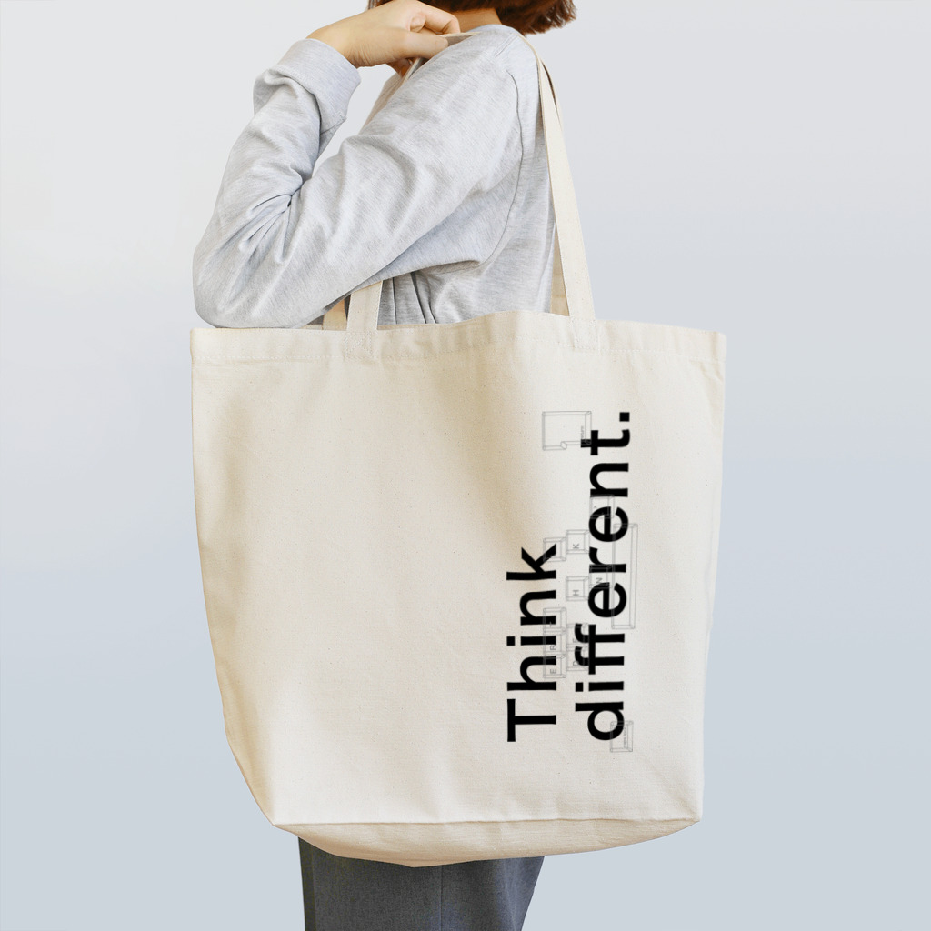 ShibuTのThink different.（発想の転換） Tote Bag