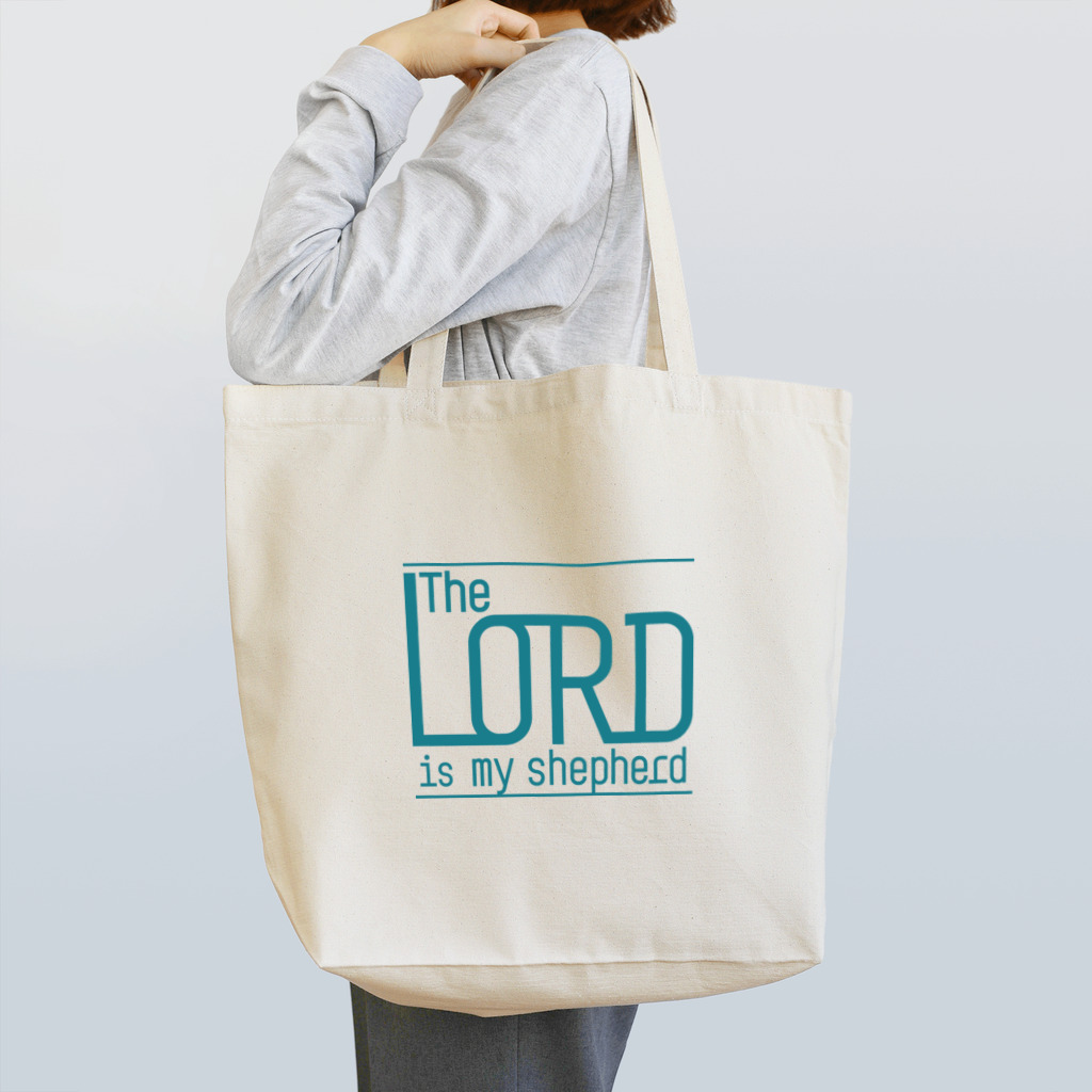 しらこばこのThe Lord is my shepherd Tote Bag