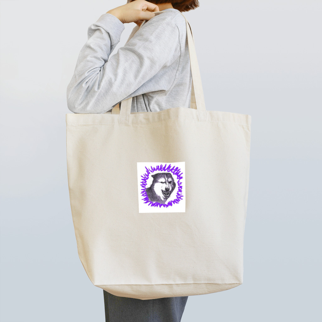 はぐはぐ☆チョップのハスキーズ❗️ 怒りのノンノン Tote Bag