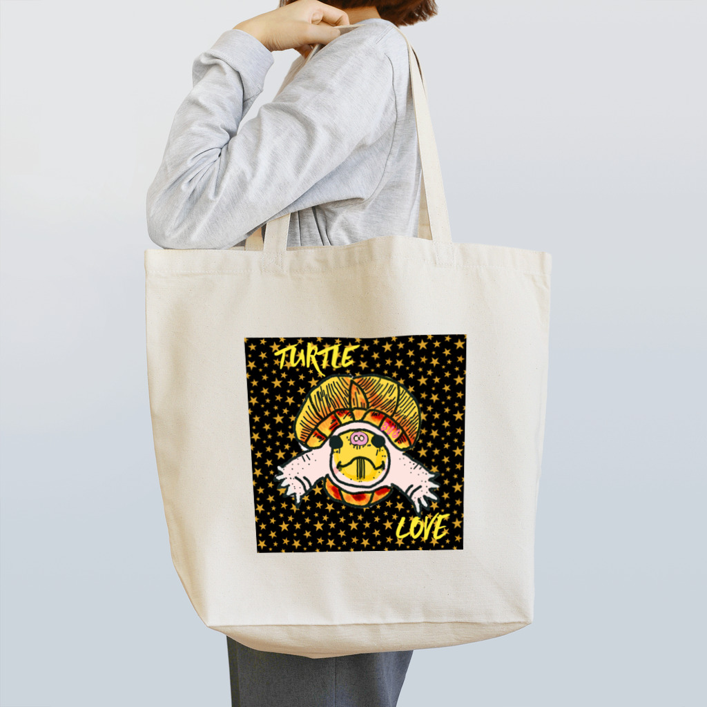 316(MIHIRO)のカブニちゃん カラフル Tote Bag