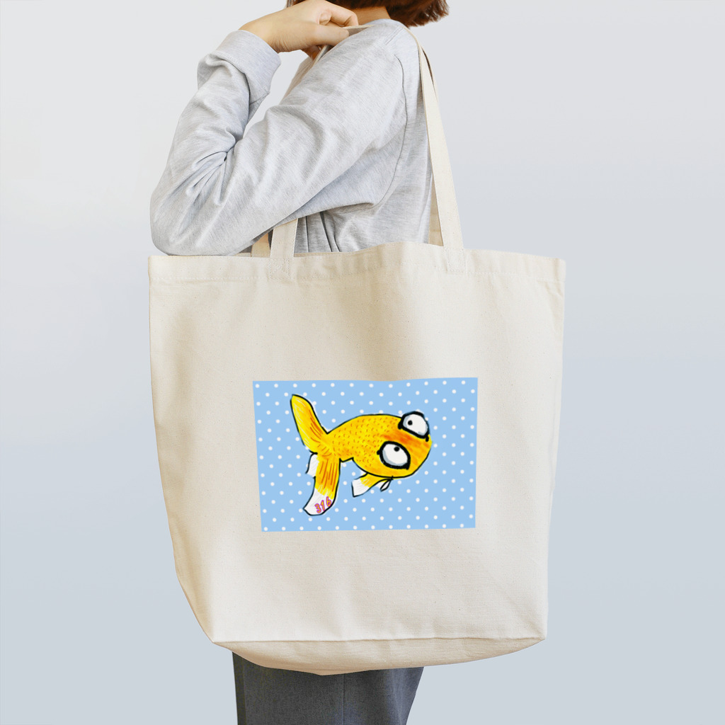 316(MIHIRO)の金魚の頂天眼ちゃん Tote Bag