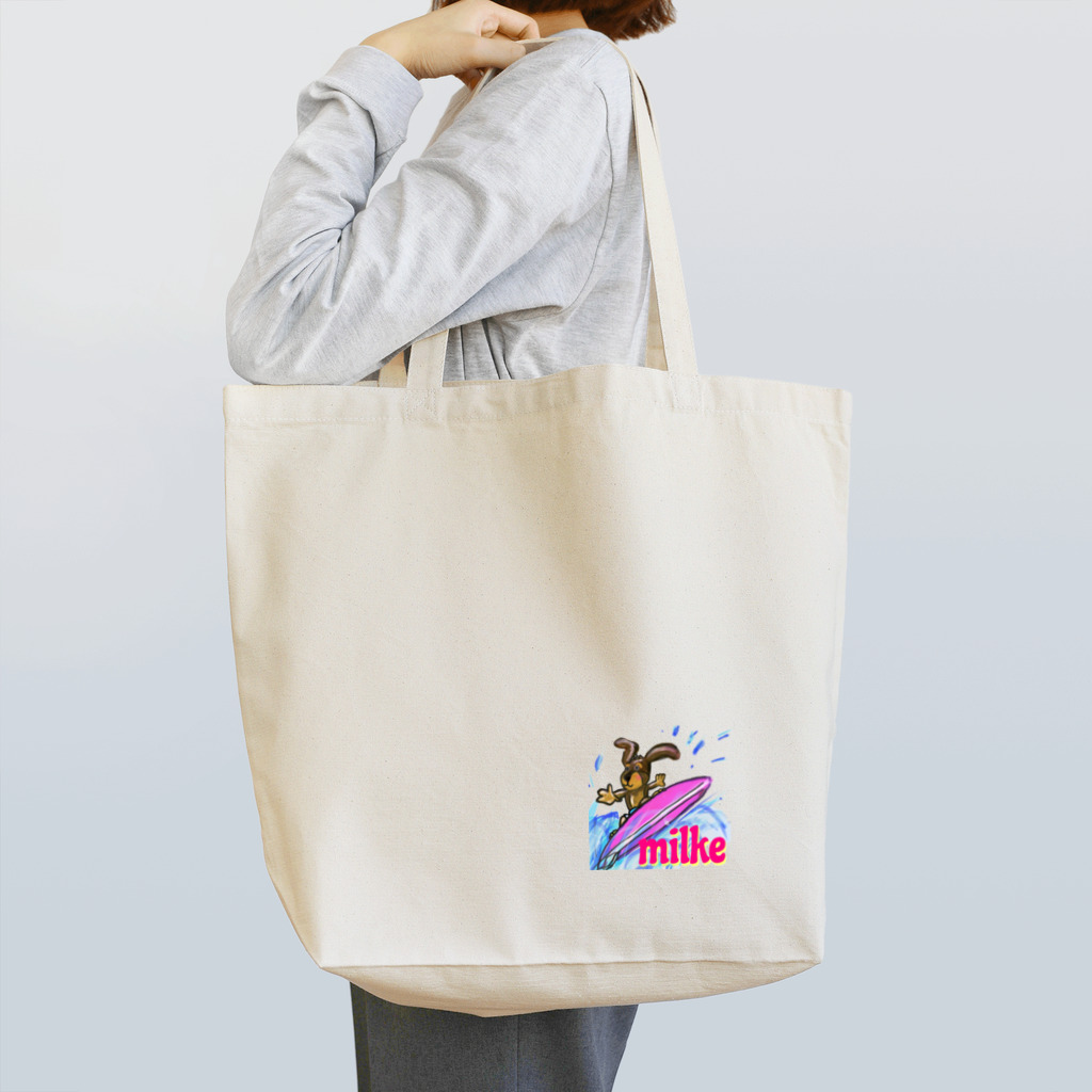 🍓いちごミルクレープ🍓の丸山犬 Tote Bag
