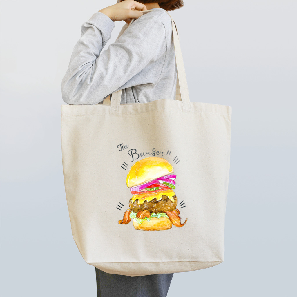 寿のお店やさんのThe hamburger★ Tote Bag