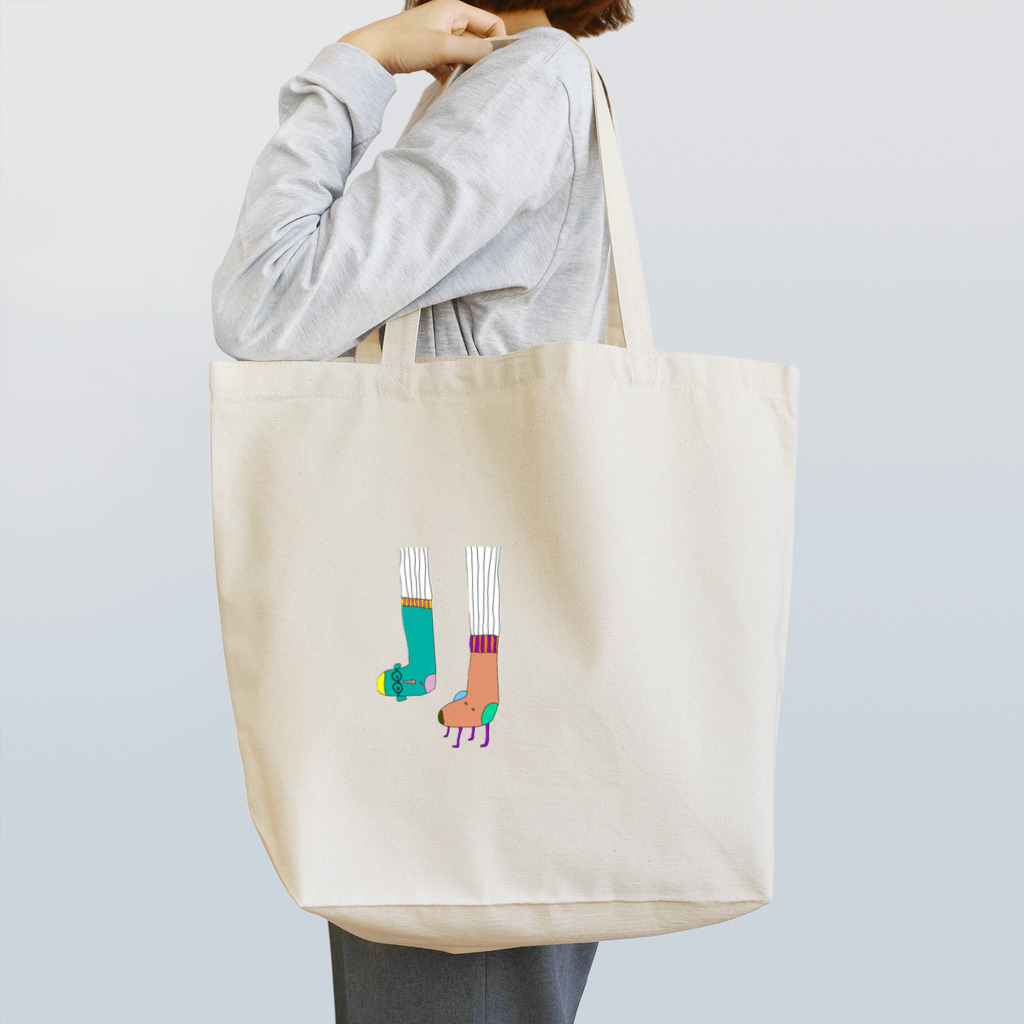 Henteco Mrs.BeriiのWe are friends! Tote Bag