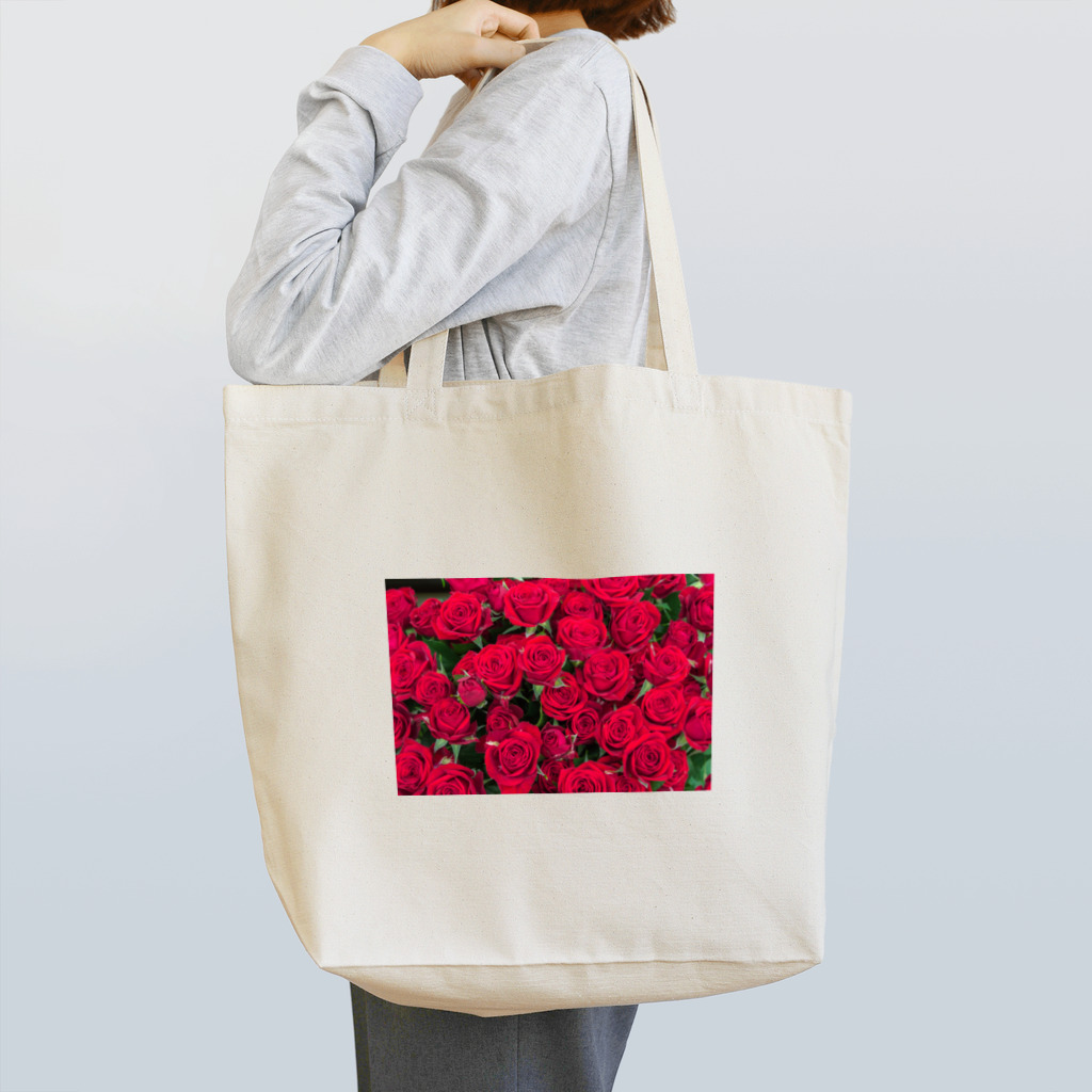 アトリエ英の情熱の赤い薔薇 Tote Bag