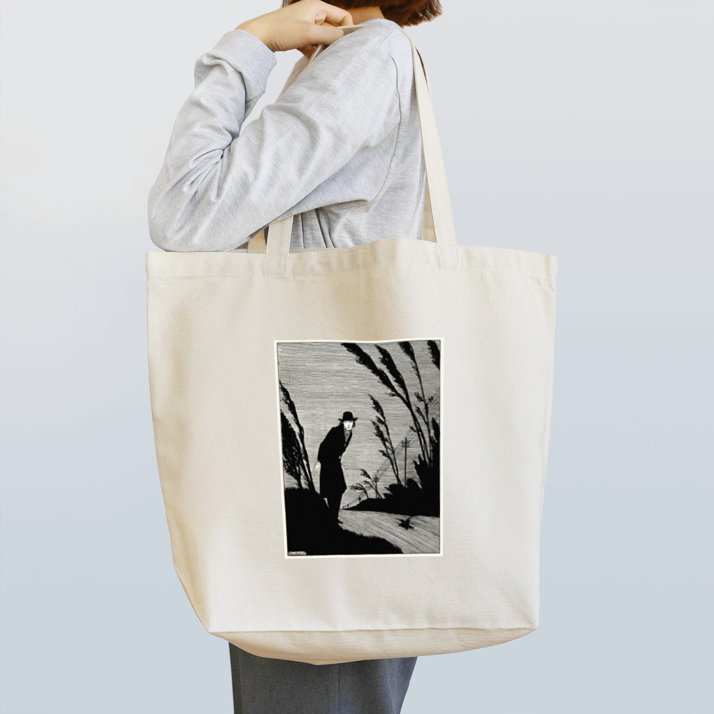 Nursery Rhymes  【アンティークデザインショップ】の帽子をかぶった男 Tote Bag