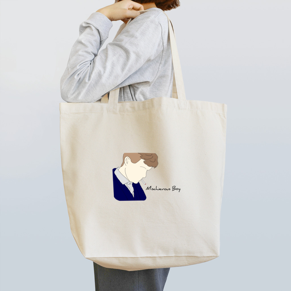 Mischievous Boy_いたずらっ子のMischievous Boy Tote Bag