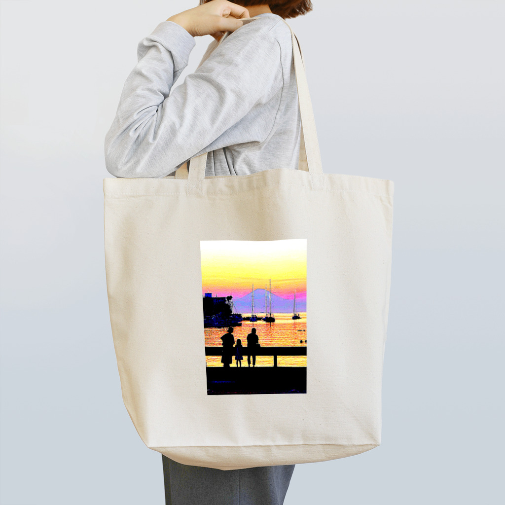 マロマロの眺める Mt.FUJI Tote Bag