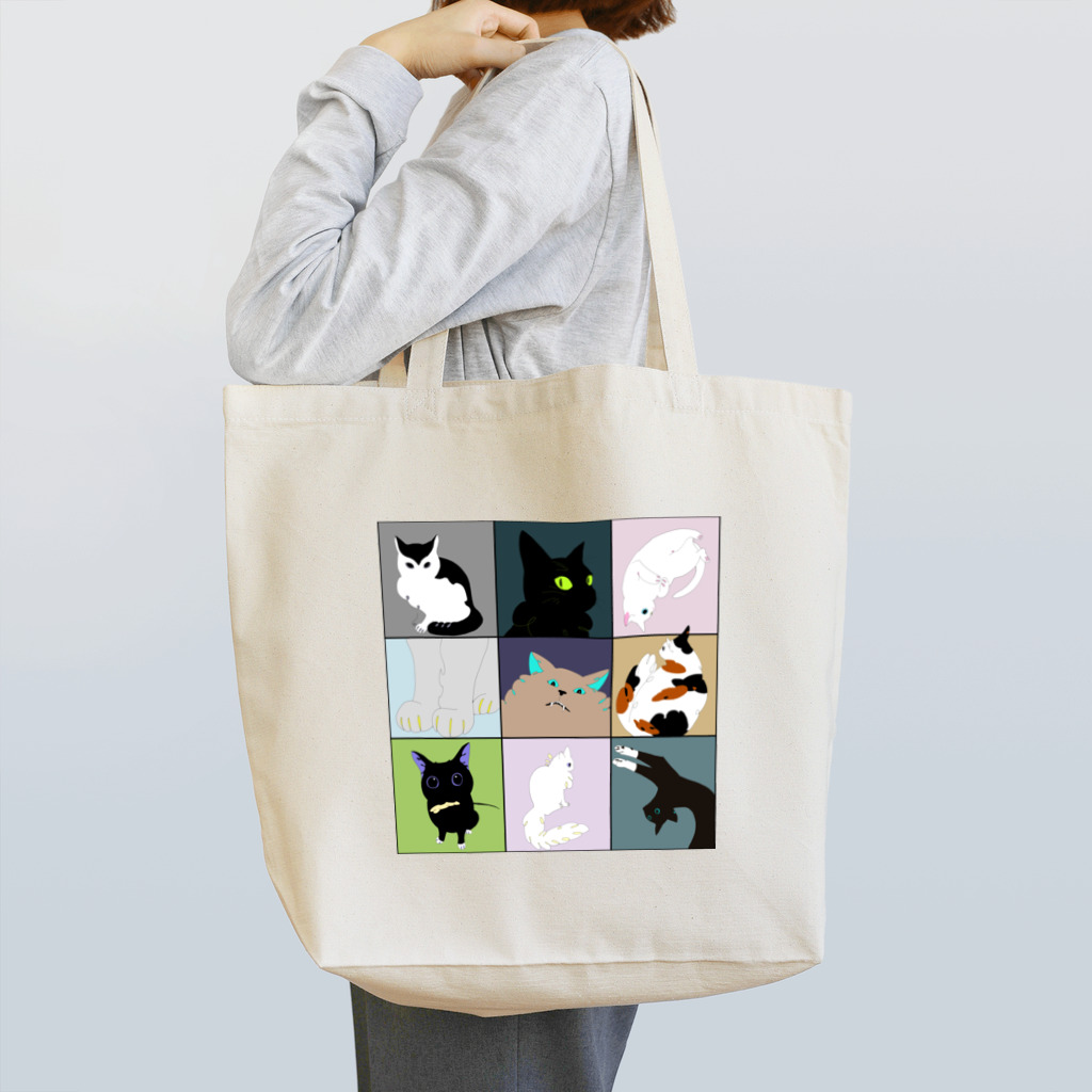 たまちゃん食堂のﾈｯｺﾈｯｺﾈｯｺ Tote Bag