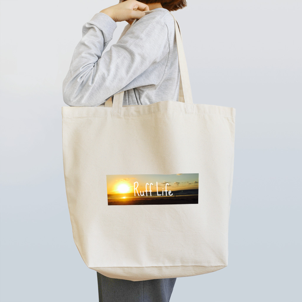 Ruff-LifeのRuff Life オリジナルフォト Sunset Tote Bag