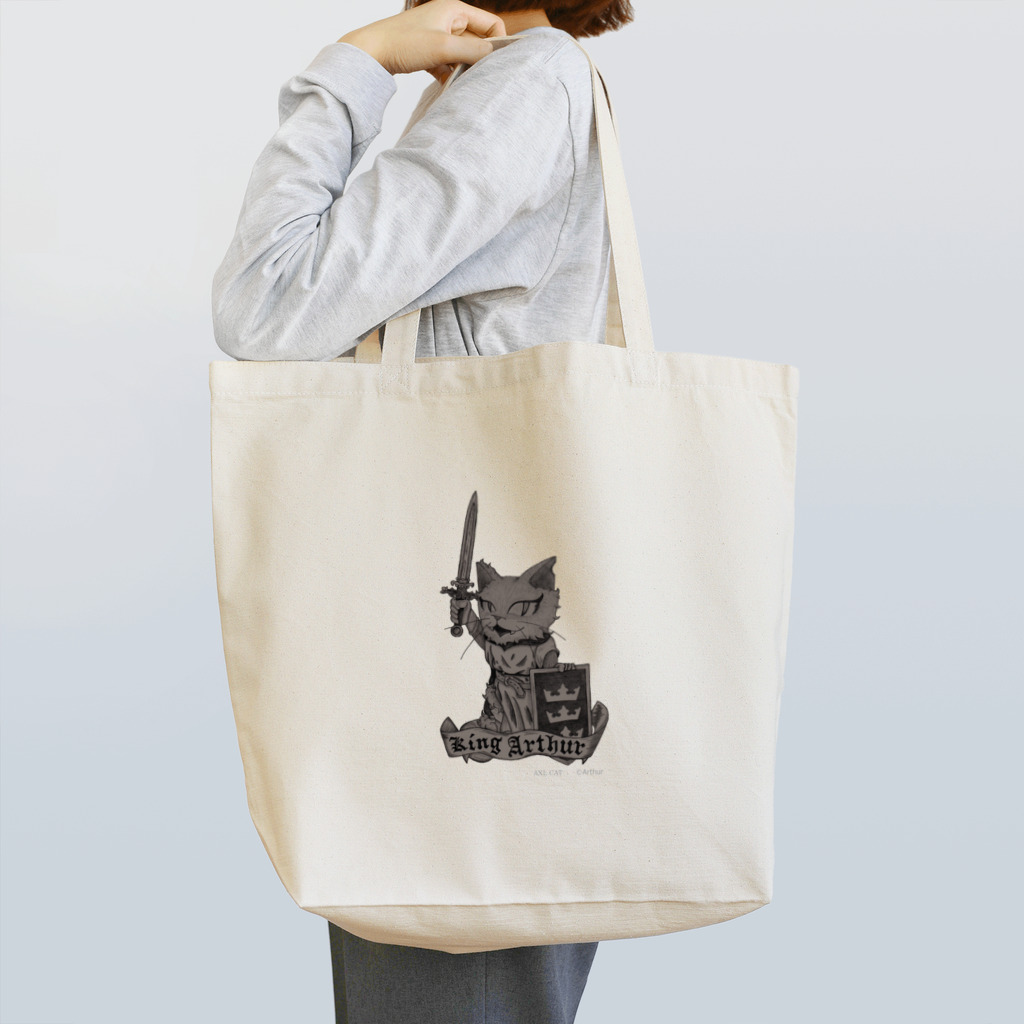 AXL CATのアーサー王 (AXL CAT) Tote Bag