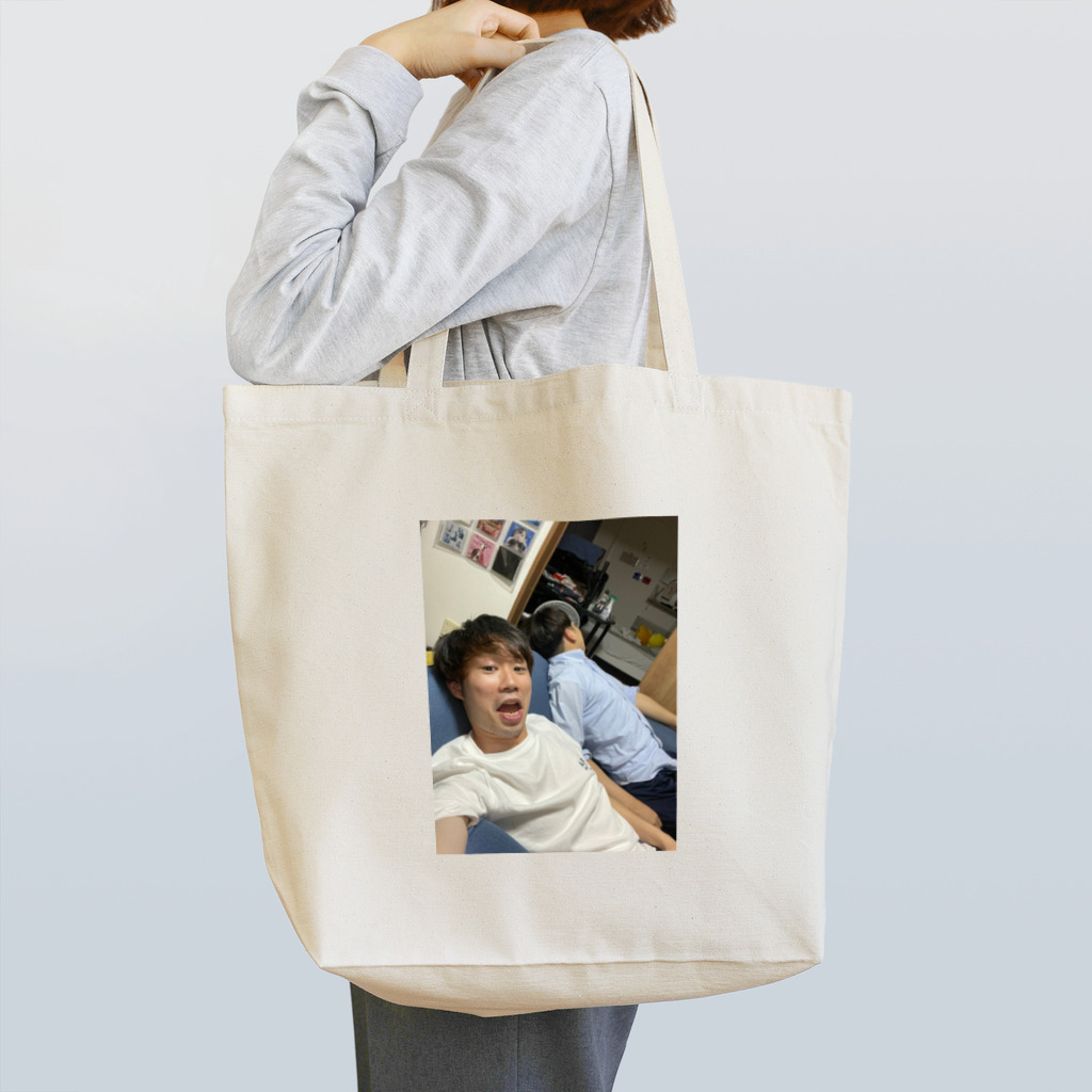 自撮りし過ぎて思ってるよ。のやまだ：9月の顔特別賞 Tote Bag