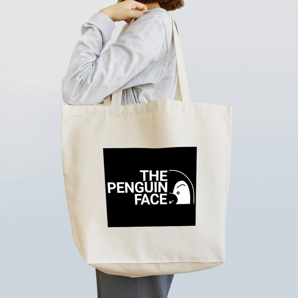 村のペンギンSHOPのTHE PENGUIN FACE Tote Bag