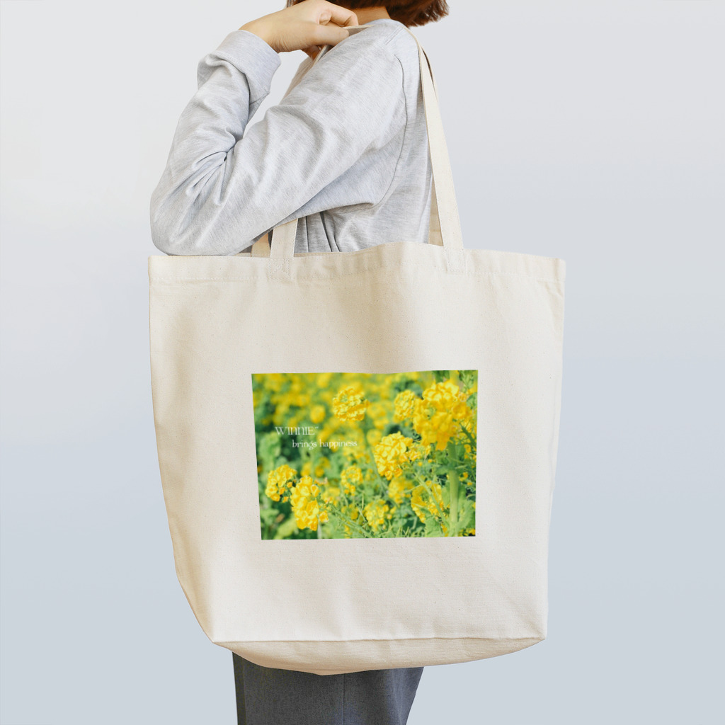 winnie🎈オリジナルでお洋服作ってます！の菜の花シリーズ Tote Bag