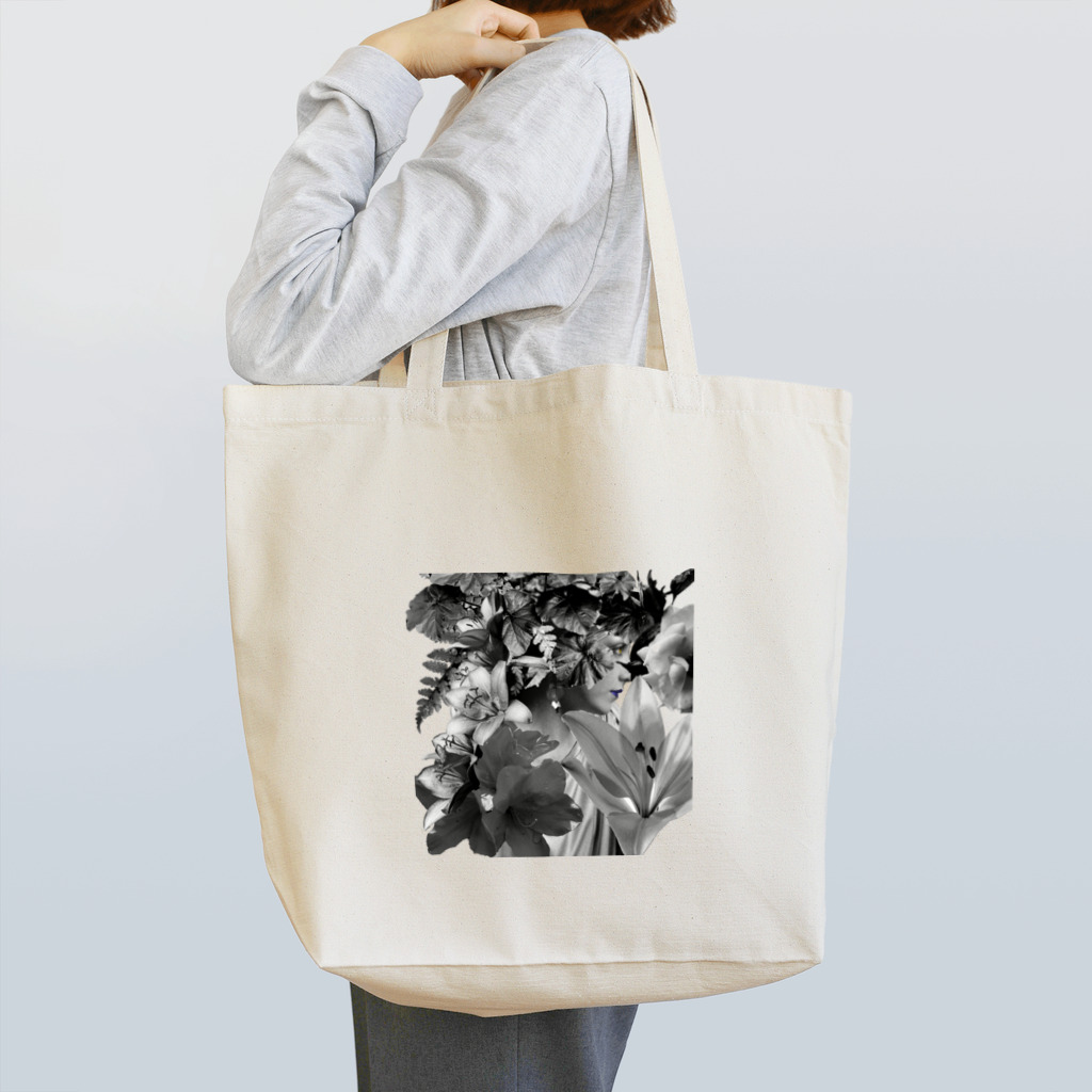 nagatoのこしたんたん　モノクロ Tote Bag