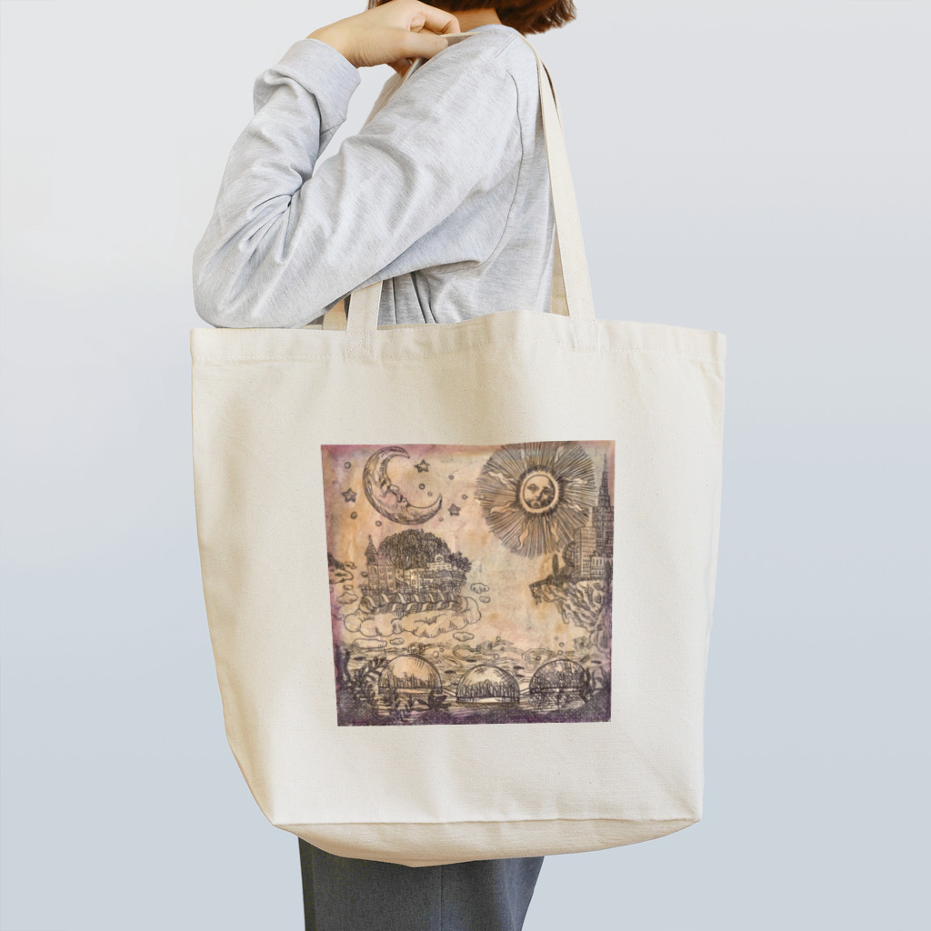 JapaneseArt Yui Shopの古代人の未来設計 Tote Bag