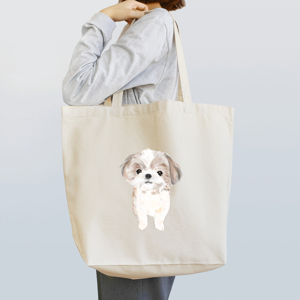 hanapecha_wannyanのシーズーちゃんおすましポーズ Tote Bag