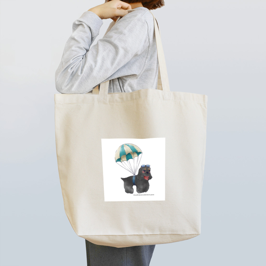 niinastaのパラコカ(ブラックタン) Tote Bag